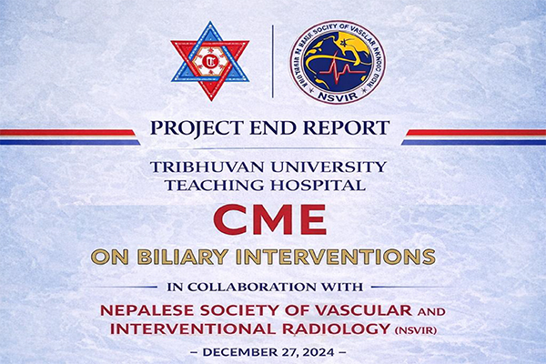 Project End Report Tribhuvan University Teaching Hospital CME 2024